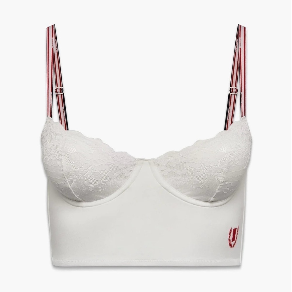 Savage x Fenty Serving Court Bustier & Brazilian panty set NWOT